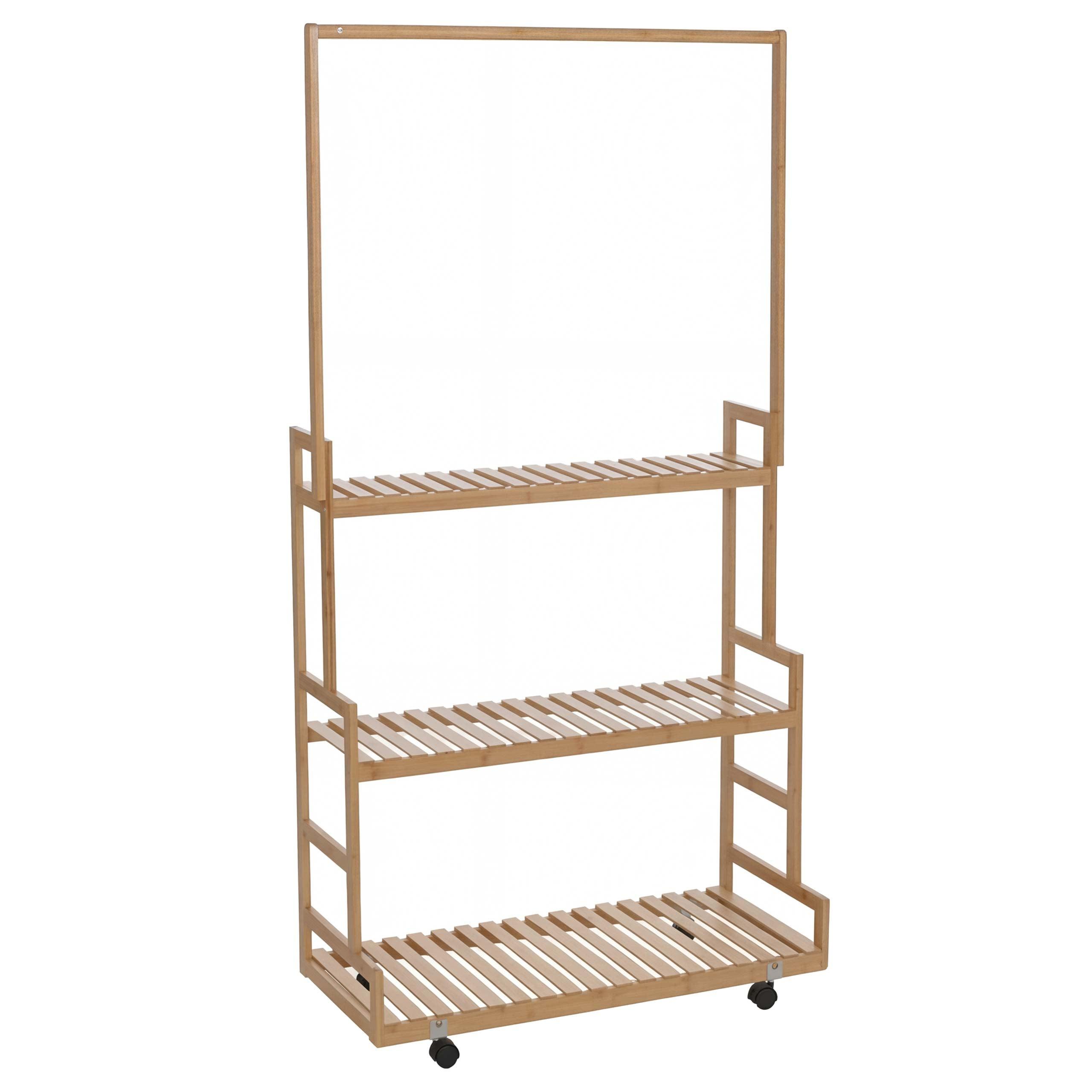 Wohnli Möbelsuche - STANDGARDEROBE Hellbraun