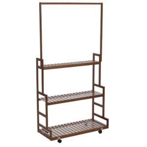 Wohnli Möbelsuche - STANDGARDEROBE Braun