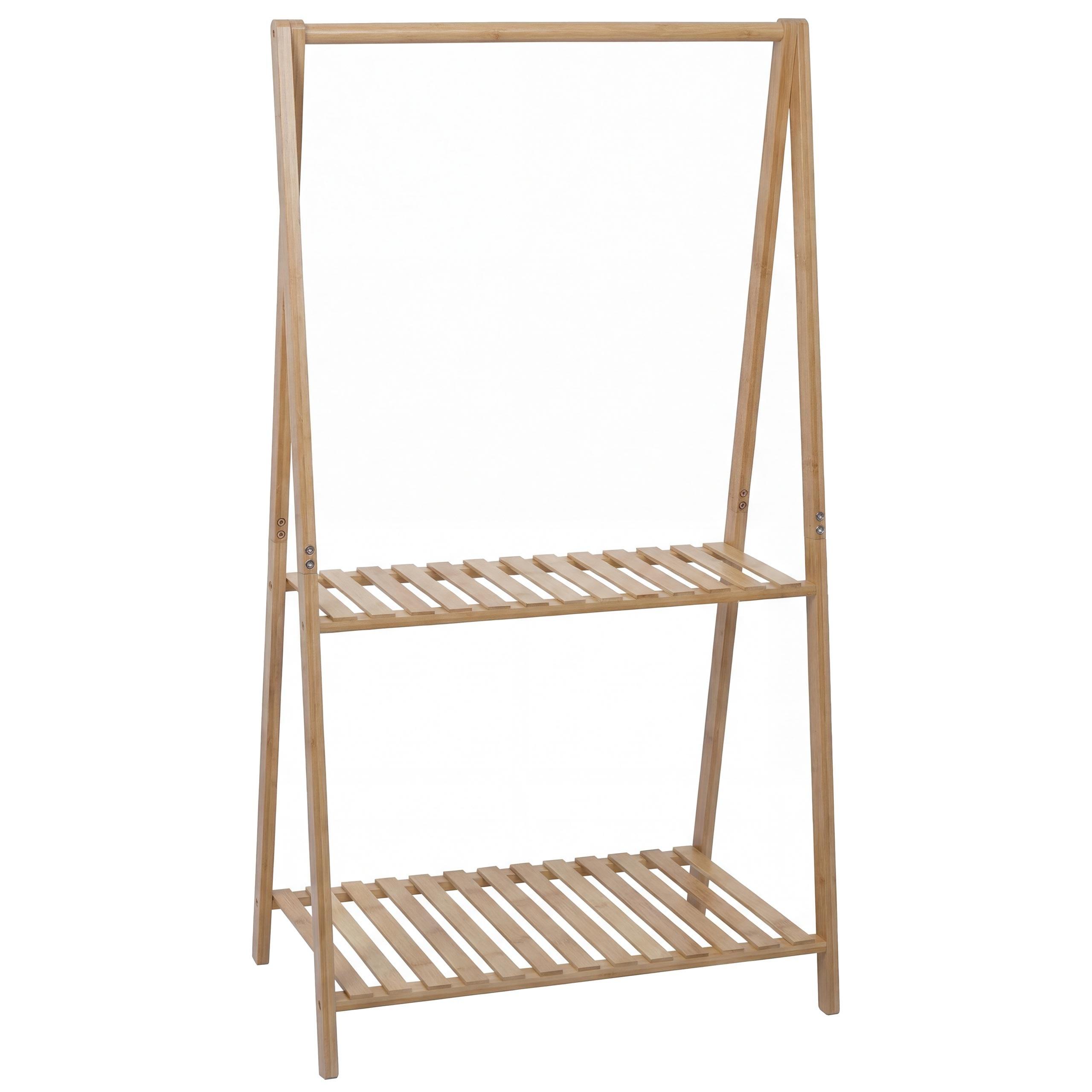 Wohnli Möbelsuche - STANDGARDEROBE Hellbraun