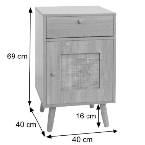 wohnli-moebel-suche-800001982046-1 BEISTELLTISCH eckig Hellbraun Holz MCW Möbel > Tische > Beistelltische Braun