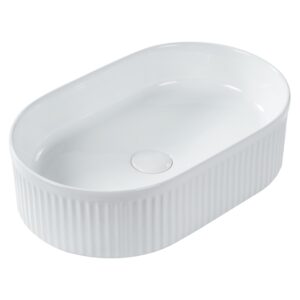 wohnli-moebel-suche-800001983024 Wohnli Möbelsuche - AUFSATZWASCHBECKEN Weiß 49/31 cm Keramik Geldo