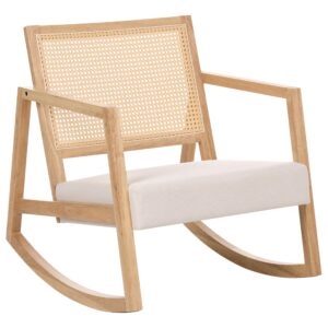 wohnli-moebel-suche-800001983050 Wohnli Möbelsuche - SCHAUKELSESSEL Holz Hellbraun/Hellbeige Leidy