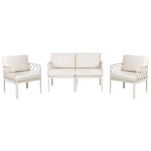 Wohnli Möbelsuche - GARTENSOFA Set 4-Sitzer Hellbeige Eriche