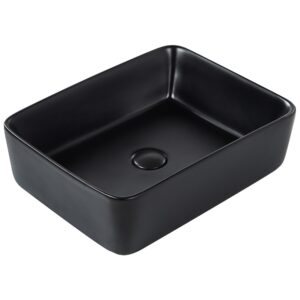 wohnli-moebel-suche-800001983087 Wohnli Möbelsuche - AUFSATZWASCHBECKEN Schwarz 49/38 cm Keramik Travesia