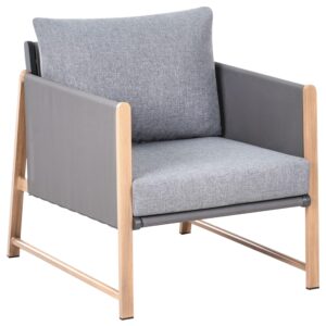 wohnli-moebel-suche-800001983123-1 LOUNGE-SET mit Tisch und Ottomane 5-Sitzer Metall Grau Nola Metall Beliani Garten & Outdoor > Gartenmöbel > Gartenmöbel-Sets Braun