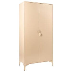 wohnli-moebel-suche-800001983127 Wohnli Möbelsuche - KLEIDERSCHRANK Beige Metall Ardura
