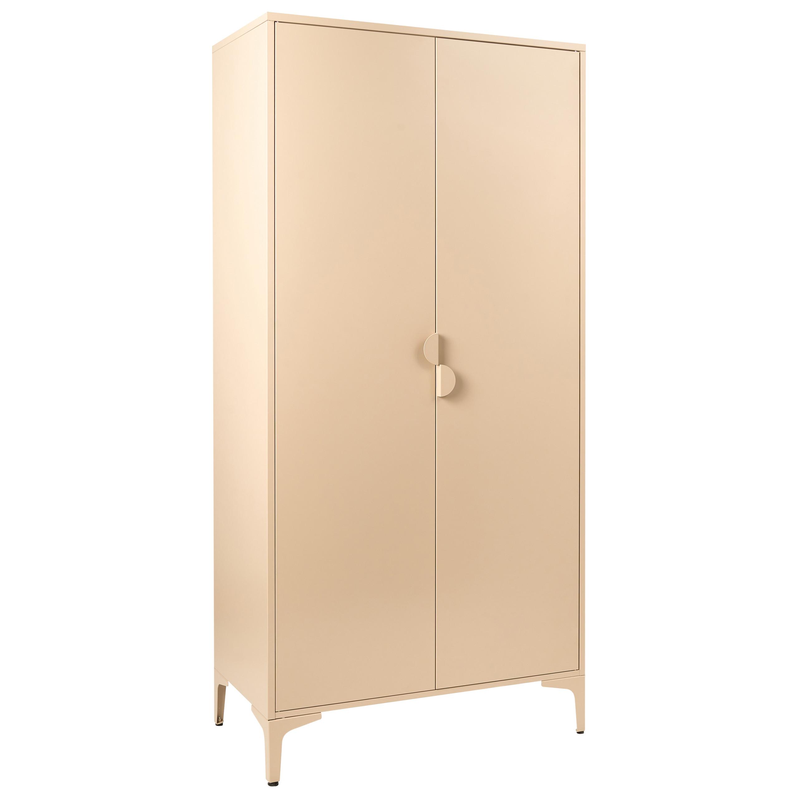 wohnli-moebel-suche-800001983127 Wohnli Möbelsuche - KLEIDERSCHRANK Beige Metall Ardura