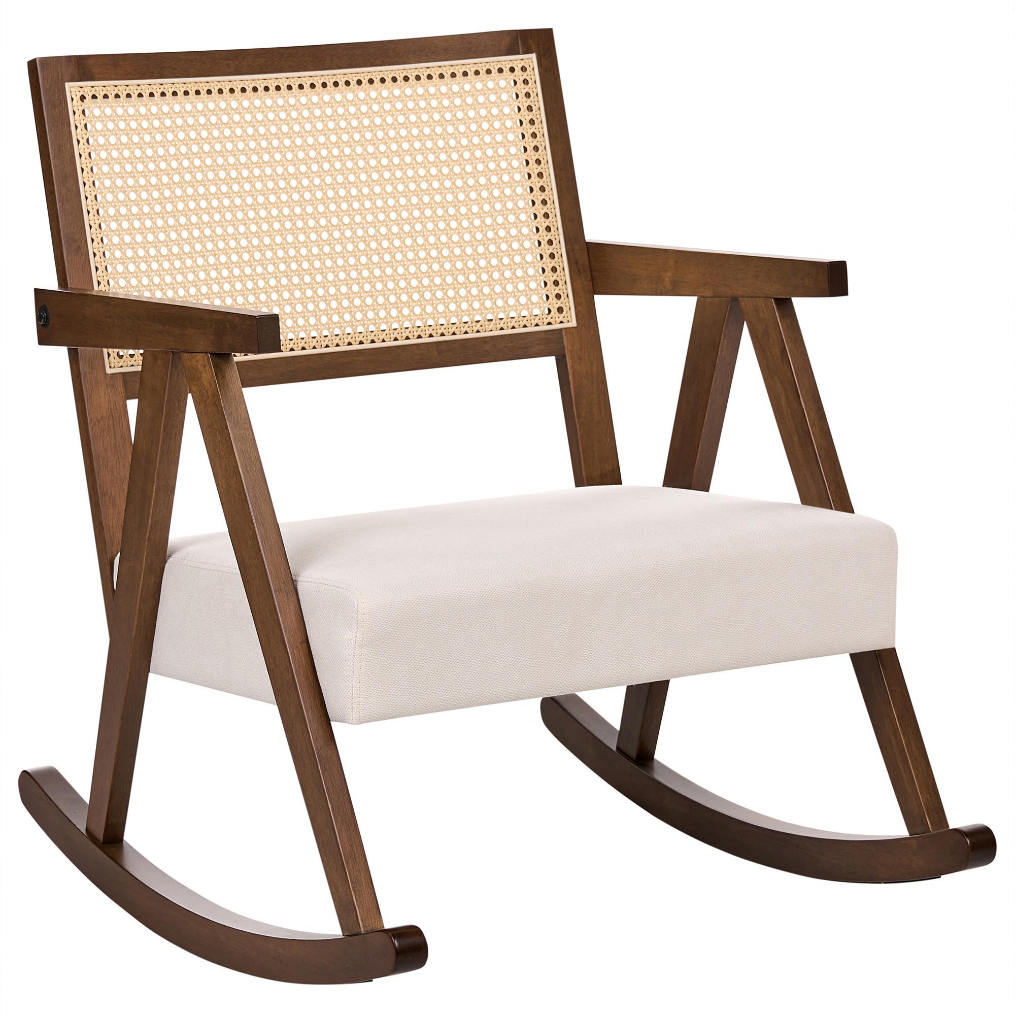 wohnli-moebel-suche-800001983131 Wohnli Möbelsuche - SCHAUKELSESSEL Holz Braun/Hellbeige Rya