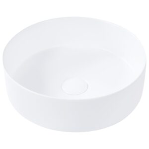 wohnli-moebel-suche-800001983207 Wohnli Möbelsuche - AUFSATZWASCHBECKEN Cremeweiß 36 cm Keramik Calig