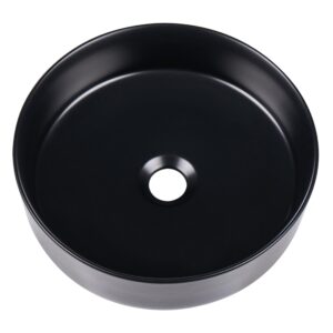 wohnli-moebel-suche-800001983212 Wohnli Möbelsuche - AUFSATZWASCHBECKEN Schwarz 36 cm Keramik Calig
