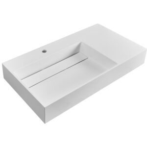 wohnli-moebel-suche-800001983242 Wohnli Möbelsuche - HÄNGEWASCHBECKEN Weiß 90/48 cm Mineralguss Cusco