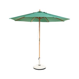 wohnli-moebel-suche-800001983257-1 MARKTSCHIRM 270 cm Grün Toscana Holz Beliani Garten & Outdoor > Sonnen- & Sichtschutz > Sonnen- & Ampelschirme Braun
