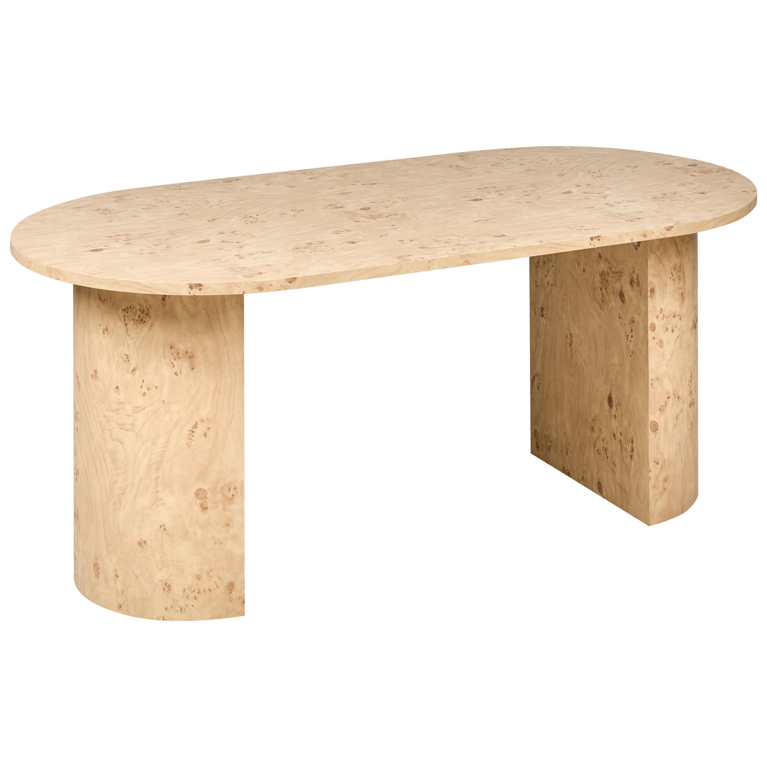 wohnli-moebel-suche-800001983455 Wohnli Möbelsuche - ESSTISCH Wurzelholz Optik 180 cm 90 cm Asbury