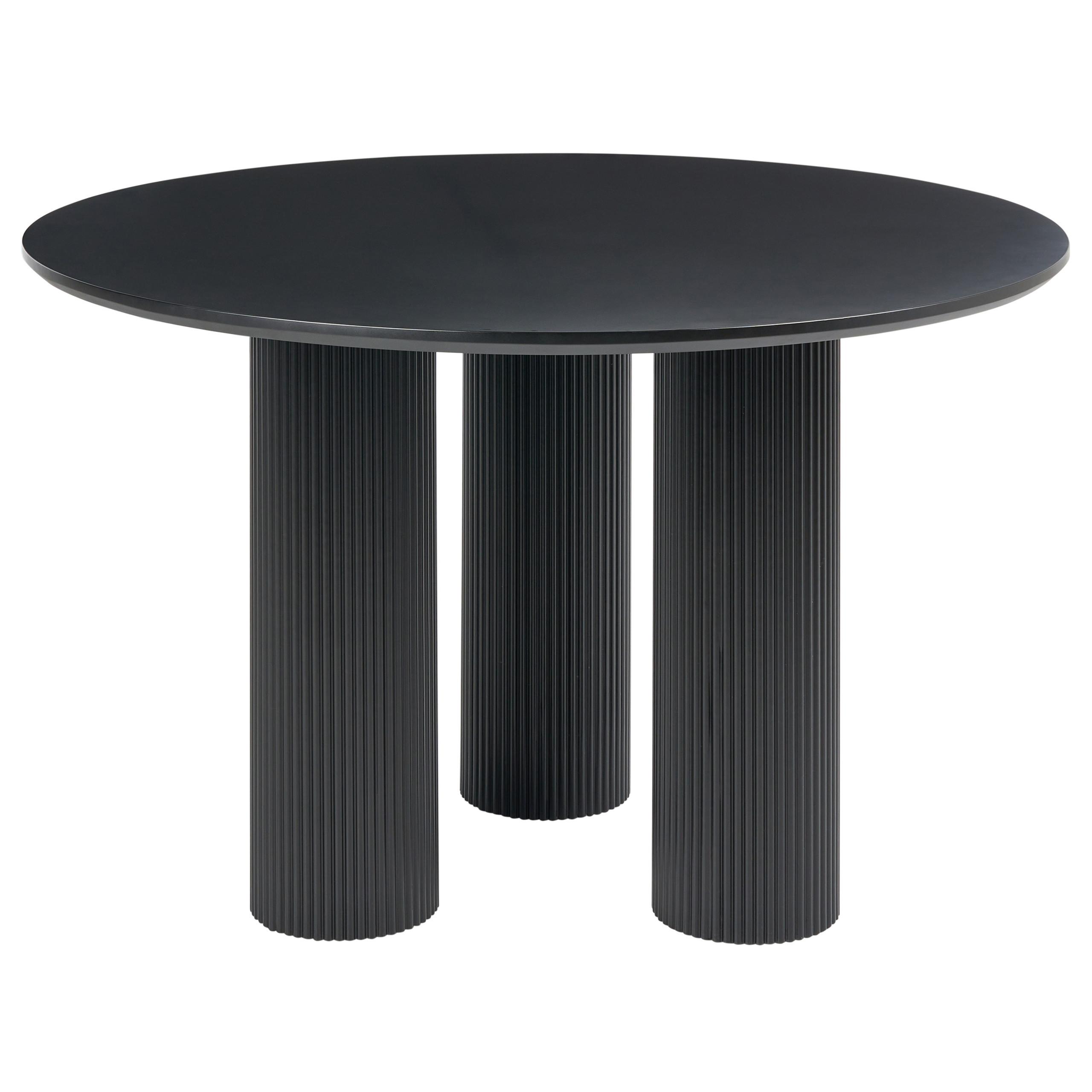 Wohnli Möbelsuche - ESSTISCH Schwarz 120/120 cm Tulemalu
