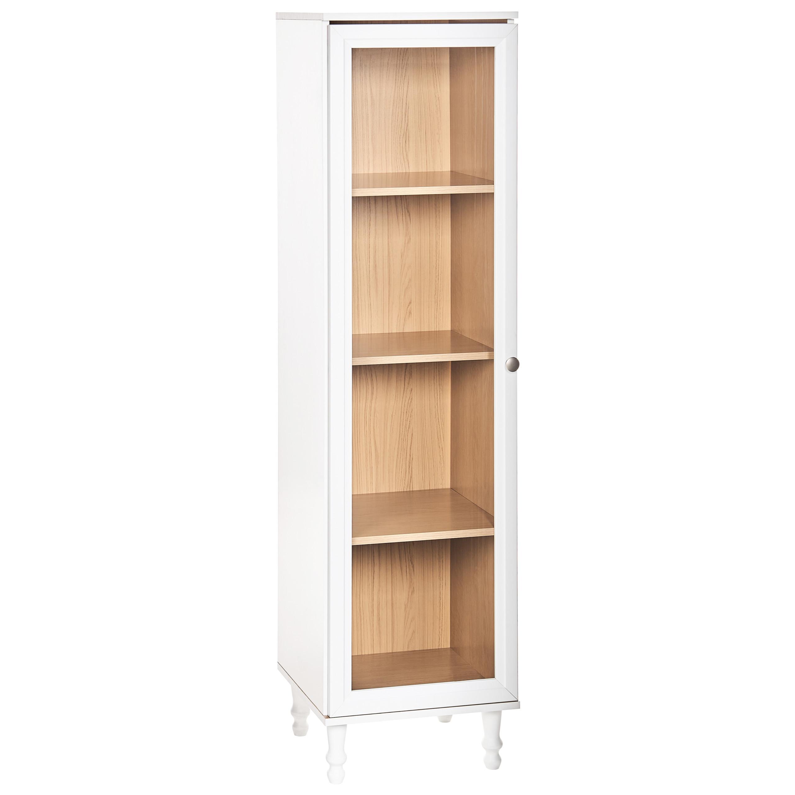 wohnli-moebel-suche-800001983476 Wohnli Möbelsuche - VITRINE mit Glastüren 40 cm Weiß Tingledale