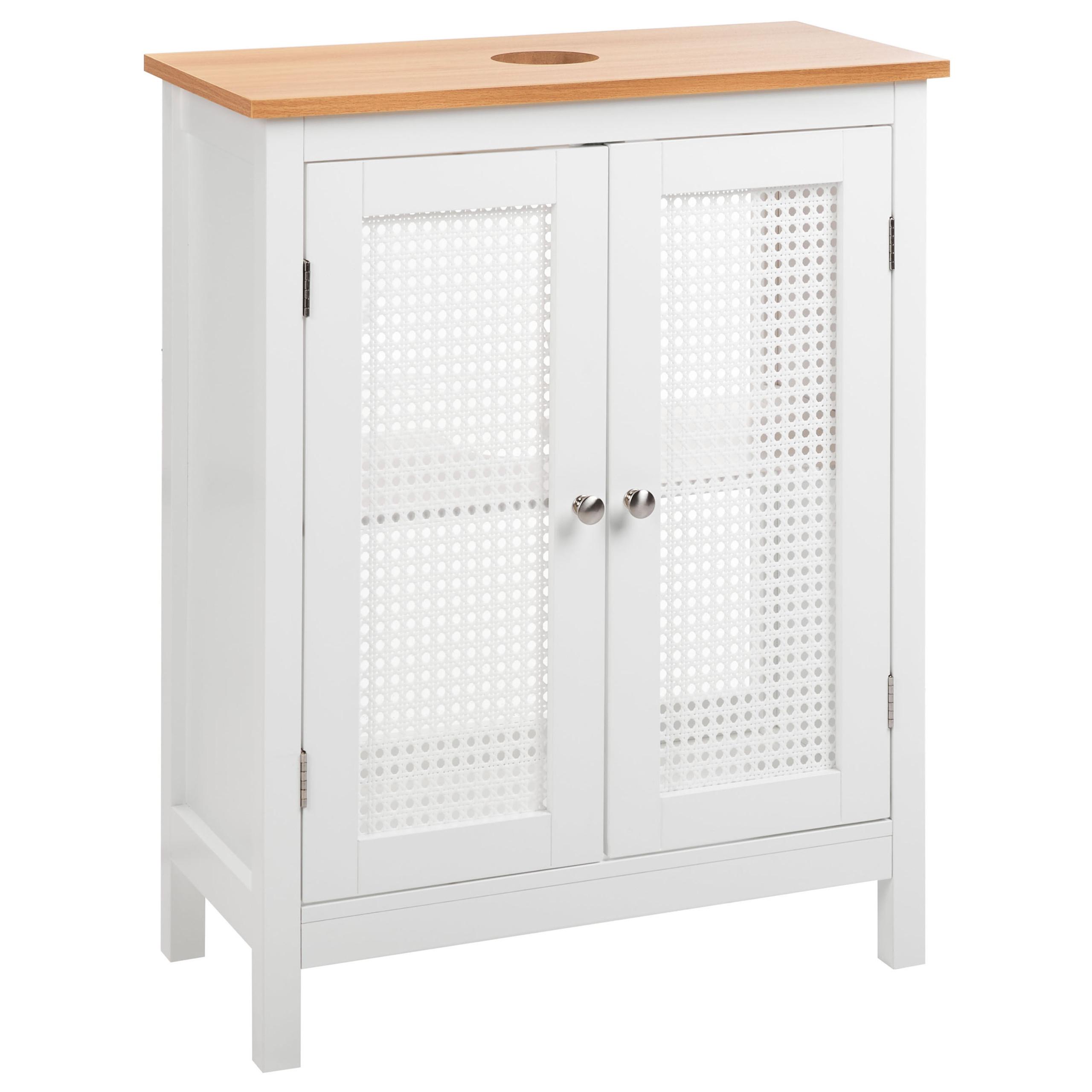Wohnli Möbelsuche - WASCHBECKENUNTERSCHRANK 60 cm Weiß Alamos