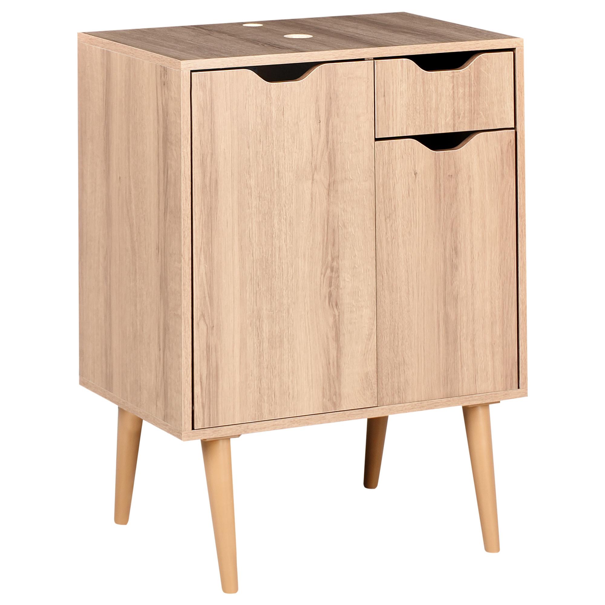 Wohnli Möbelsuche - WASCHBECKENUNTERSCHRANK 60 cm Hellbraun Canoas