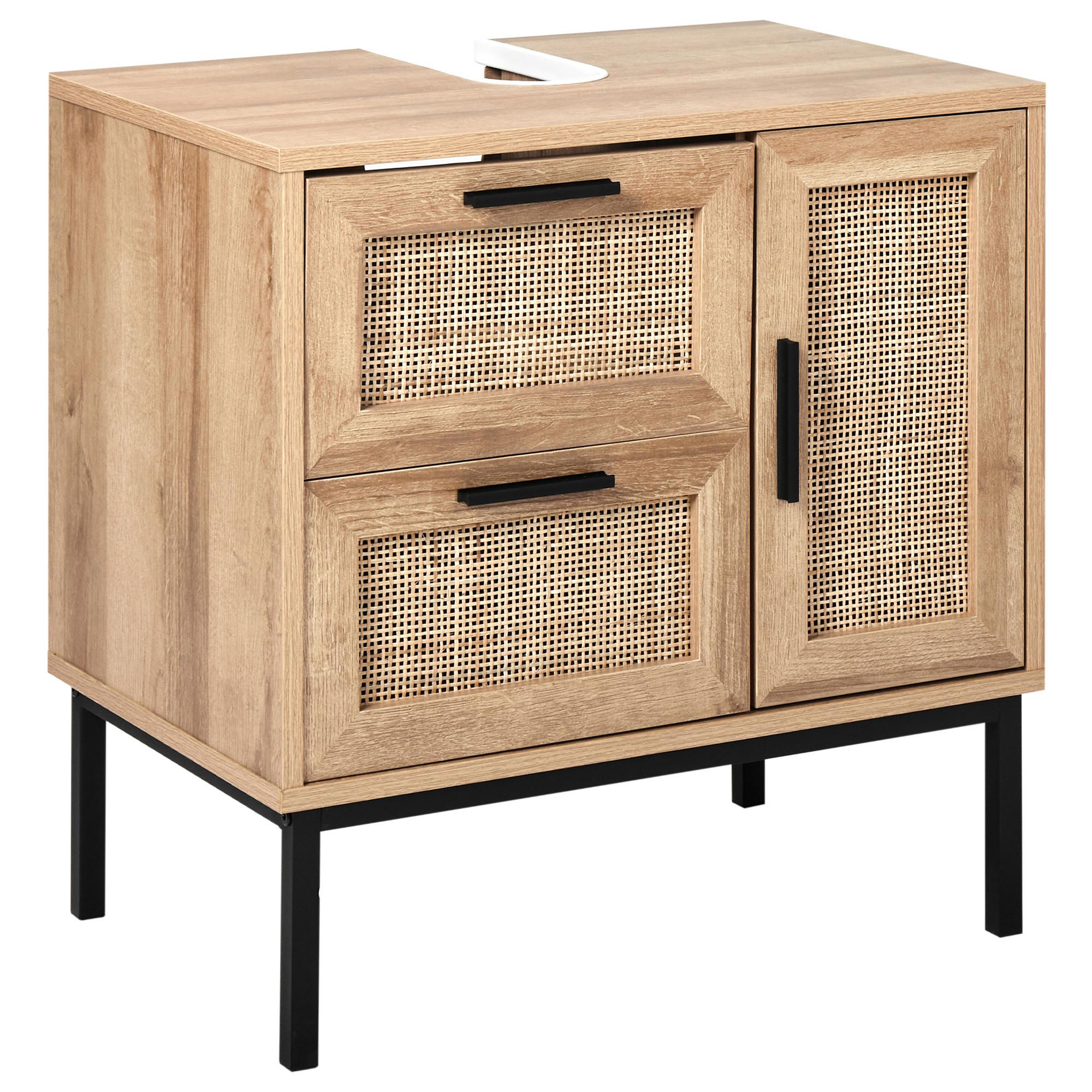 Wohnli Möbelsuche - WASCHBECKENUNTERSCHRANK 60 cm Hellbraun Rosell