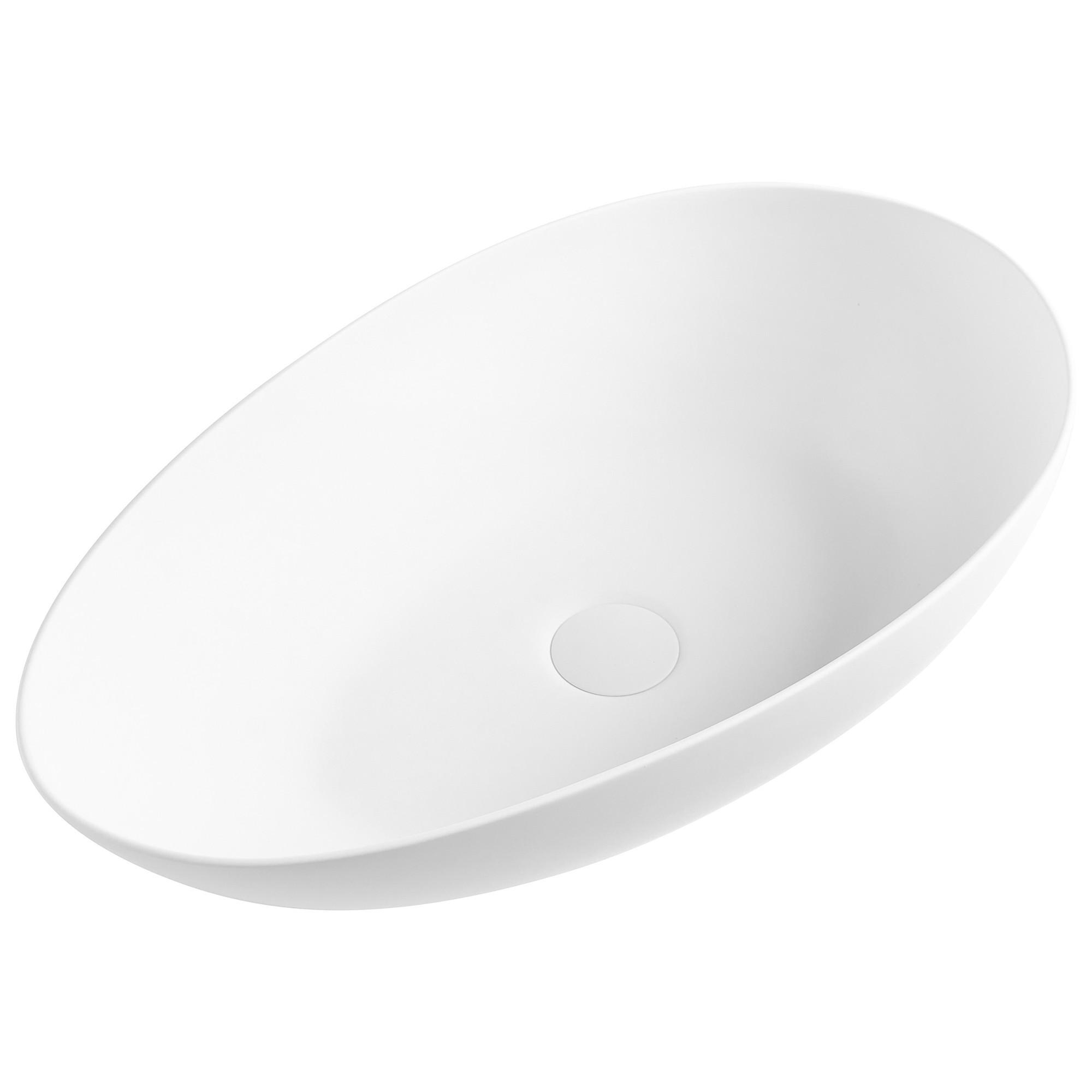wohnli-moebel-suche-800001983668 Wohnli Möbelsuche - AUFSATZWASCHBECKEN Weiß 60/35 cm Sauzal