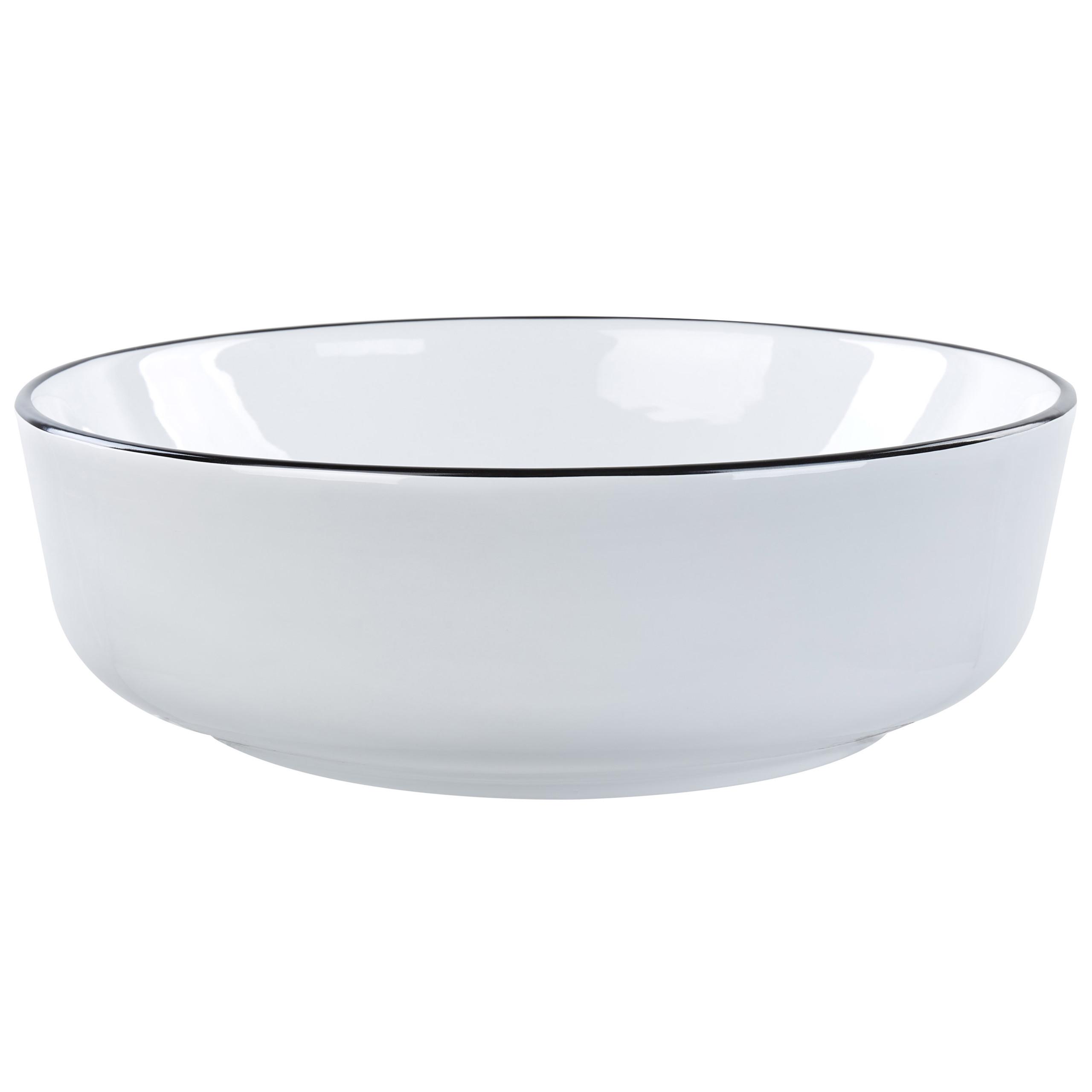 wohnli-moebel-suche-800001983675 Wohnli Möbelsuche - AUFSATZWASCHBECKEN Weiß 42 cm Keramik Xert