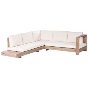 wohnli-moebel-suche-800001983825 Wohnli Möbelsuche - GARTENECKSOFA 5-Sitzer zertifiziertes Akazienholz linksseitig Cremeweiß Marettimo