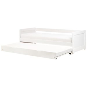 wohnli-moebel-suche-800001983875 Wohnli Möbelsuche - AUSZIEHBETT Kiefernholz 90/200 cm Weiß Gravelines