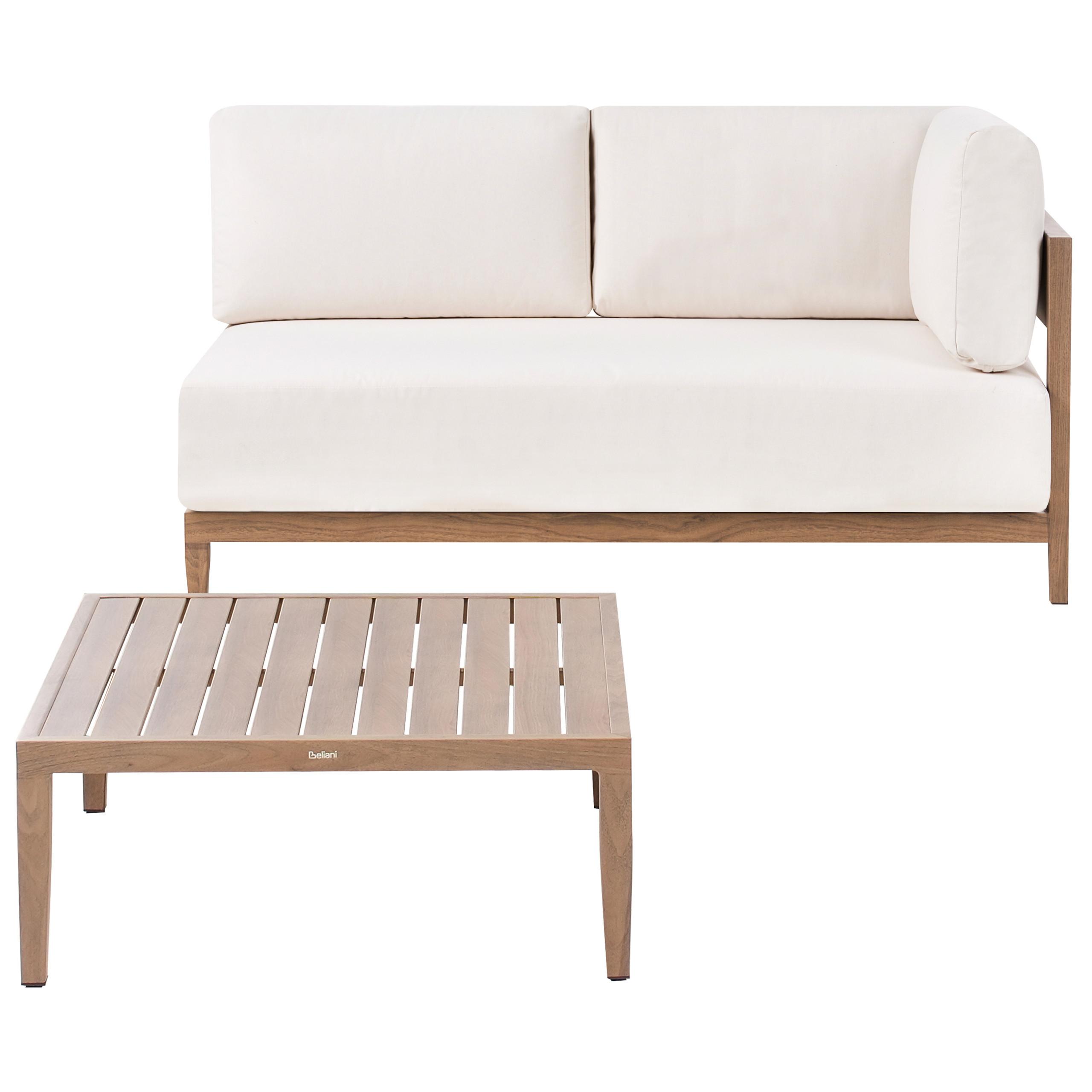 wohnli-moebel-suche-800001983891 Wohnli Möbelsuche - GARTENSOFA mit Tisch 2-Sitzer Metall Braun Sampieri