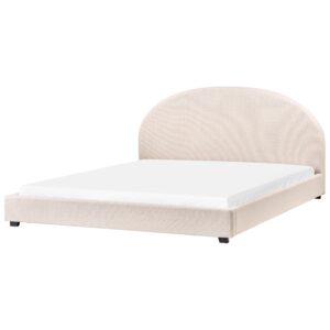 Wohnli Möbelsuche - WASSERBETT Stoff 180/200 cm Hellbeige Vaucluse