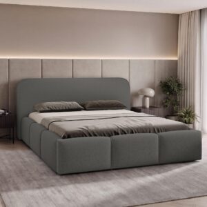 wohnli-moebel-suche-800001997328-1 POLSTERBETT Stokre Textil MIRJAN24 Möbel > Betten > Polsterbetten Grau