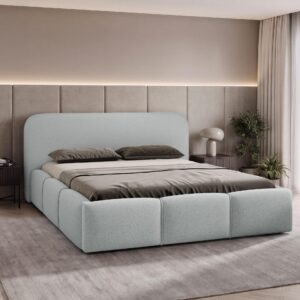 wohnli-moebel-suche-800001997342-1 POLSTERBETT Stokre Textil MIRJAN24 Möbel > Betten > Polsterbetten Grau