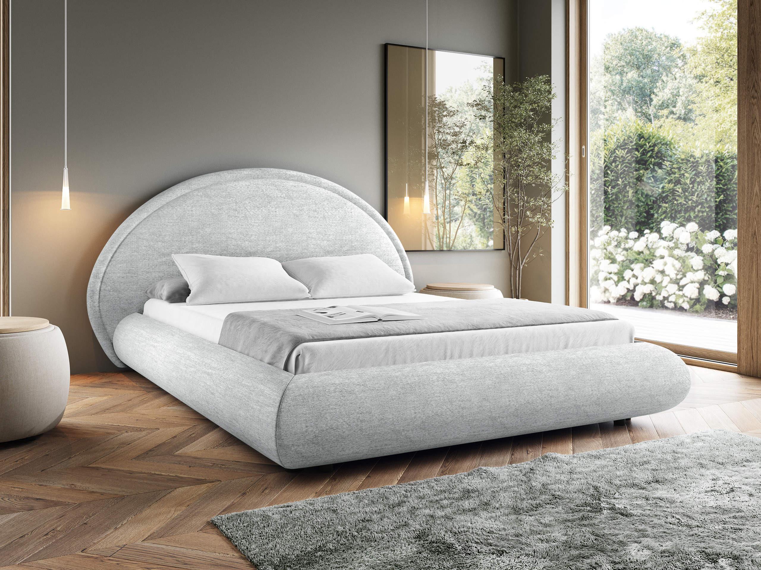 POLSTERBETT Otis Textil MIRJAN24 Möbel > Betten > Polsterbetten Grau