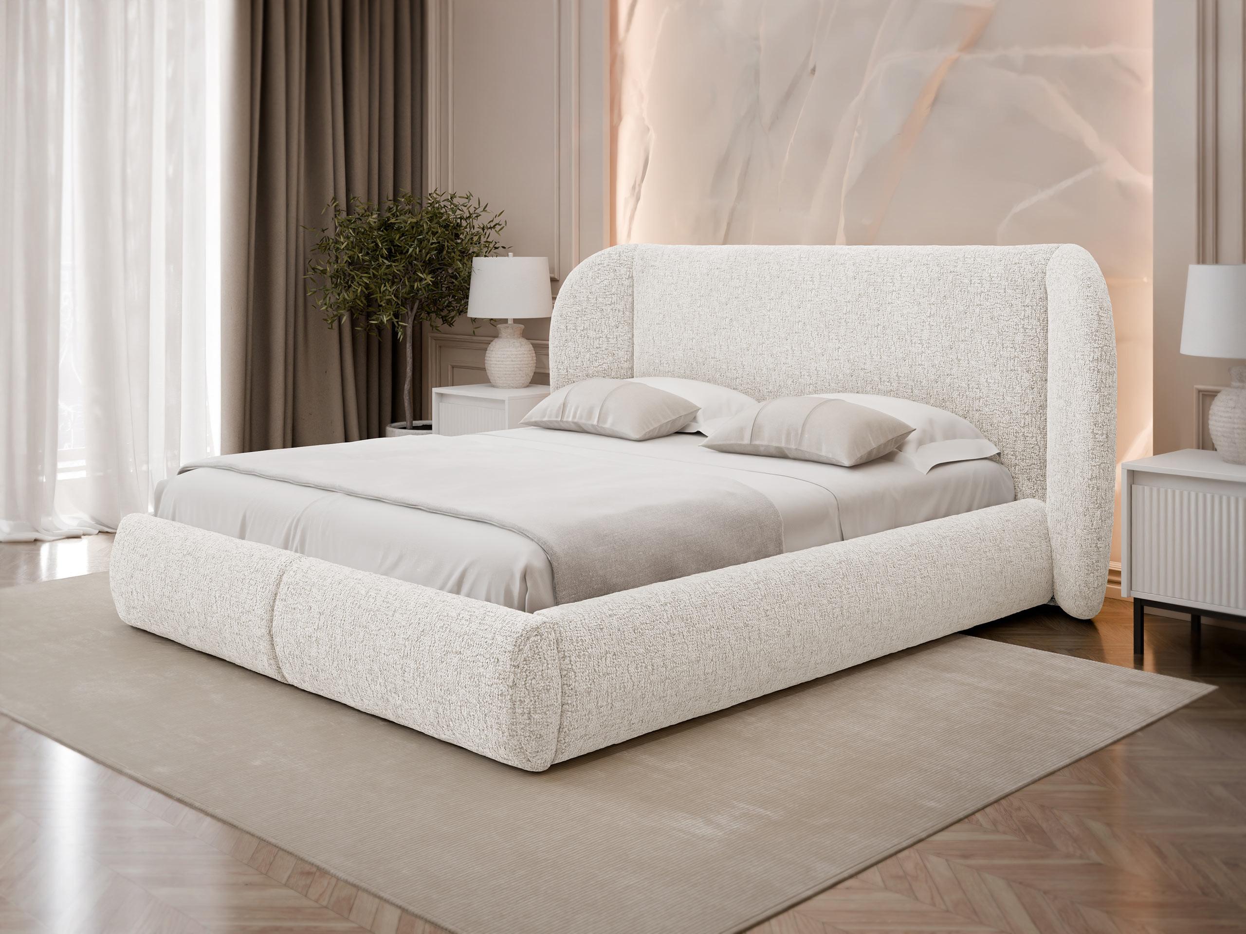 POLSTERBETT Jamika Textil MIRJAN24 Möbel > Betten > Polsterbetten Braun