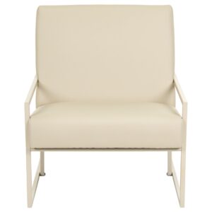 wohnli-moebel-suche-800002002709-1 SESSEL Kunstleder Beige Delary Kunststoff Beliani Möbel > Sessel > Polstersessel Beige