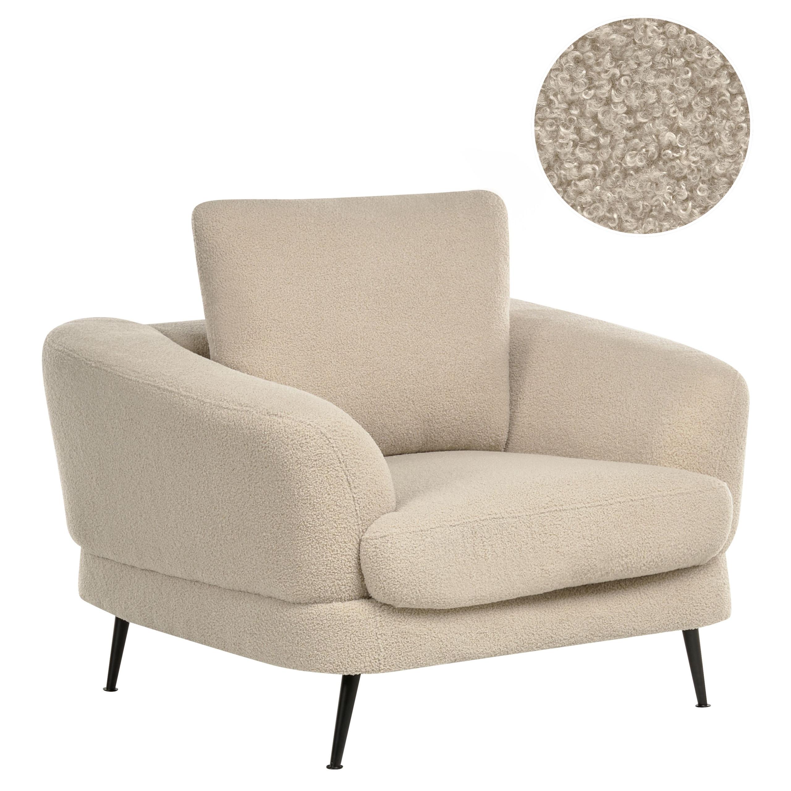wohnli-moebel-suche-800002002716 Wohnli Möbelsuche - SESSEL Bouclé Hellbeige Kjaer