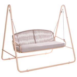 wohnli-moebel-suche-800002003446 Wohnli Möbelsuche - HOLLYWOODSCHAUKEL Metall Beige Norcia