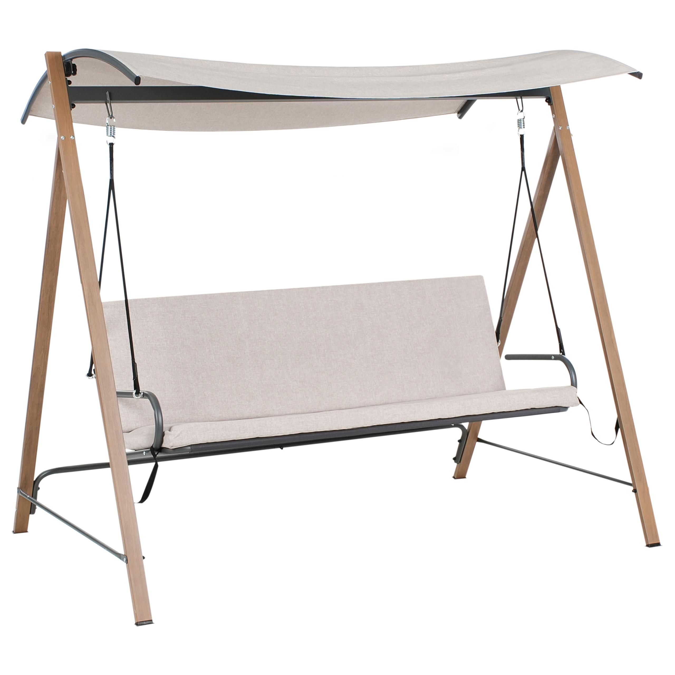 wohnli-moebel-suche-800002003449 Wohnli Möbelsuche - HOLLYWOODSCHAUKEL Metall Beige Bonagia