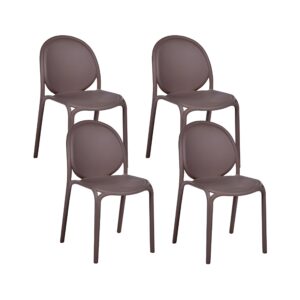 wohnli-moebel-suche-800002003509 Wohnli Möbelsuche - GARTENSTUHL 4er Set Braun Brugnello