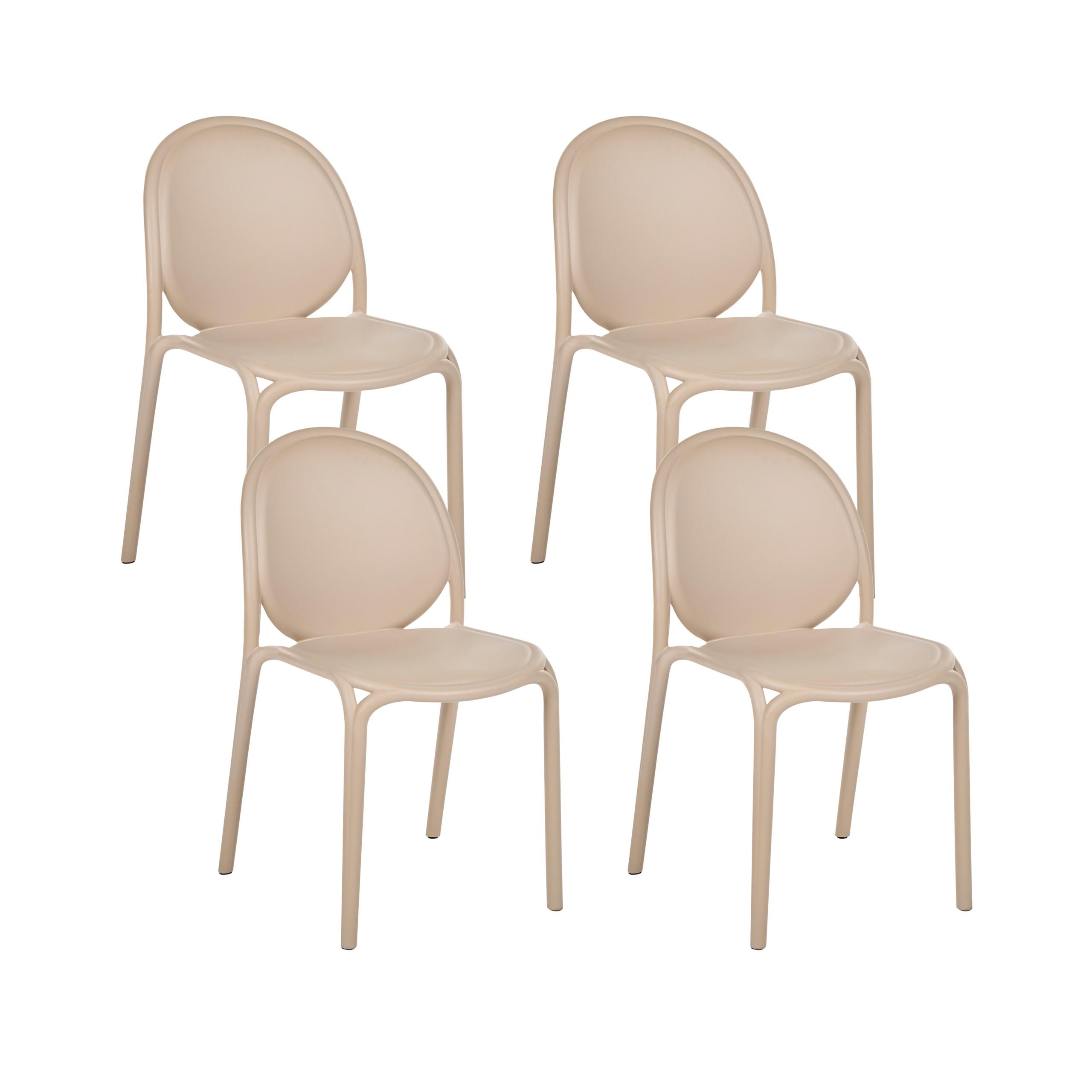 wohnli-moebel-suche-800002003510 Wohnli Möbelsuche - GARTENSTUHL 4er Set Beige Brugnello