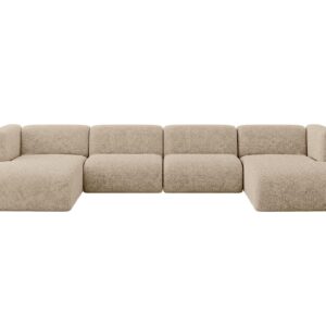 wohnli-moebel-suche-800002003627 Wohnli Möbelsuche - WOHNLANDSCHAFT MIRA-U2 408x179x70 Braun Velours