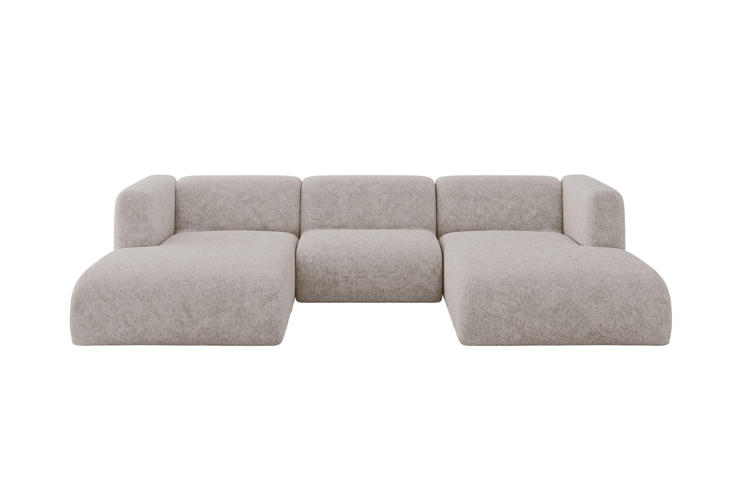 wohnli-moebel-suche-800002004197 Wohnli Möbelsuche - WOHNLANDSCHAFT MIRA-U1 317x179x70 Hellgrau Velours