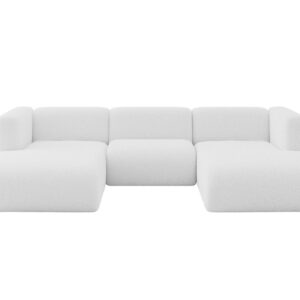 wohnli-moebel-suche-800002004277 Wohnli Möbelsuche - WOHNLANDSCHAFT MIRA-U1 317x179x70 Weiß Bouclé