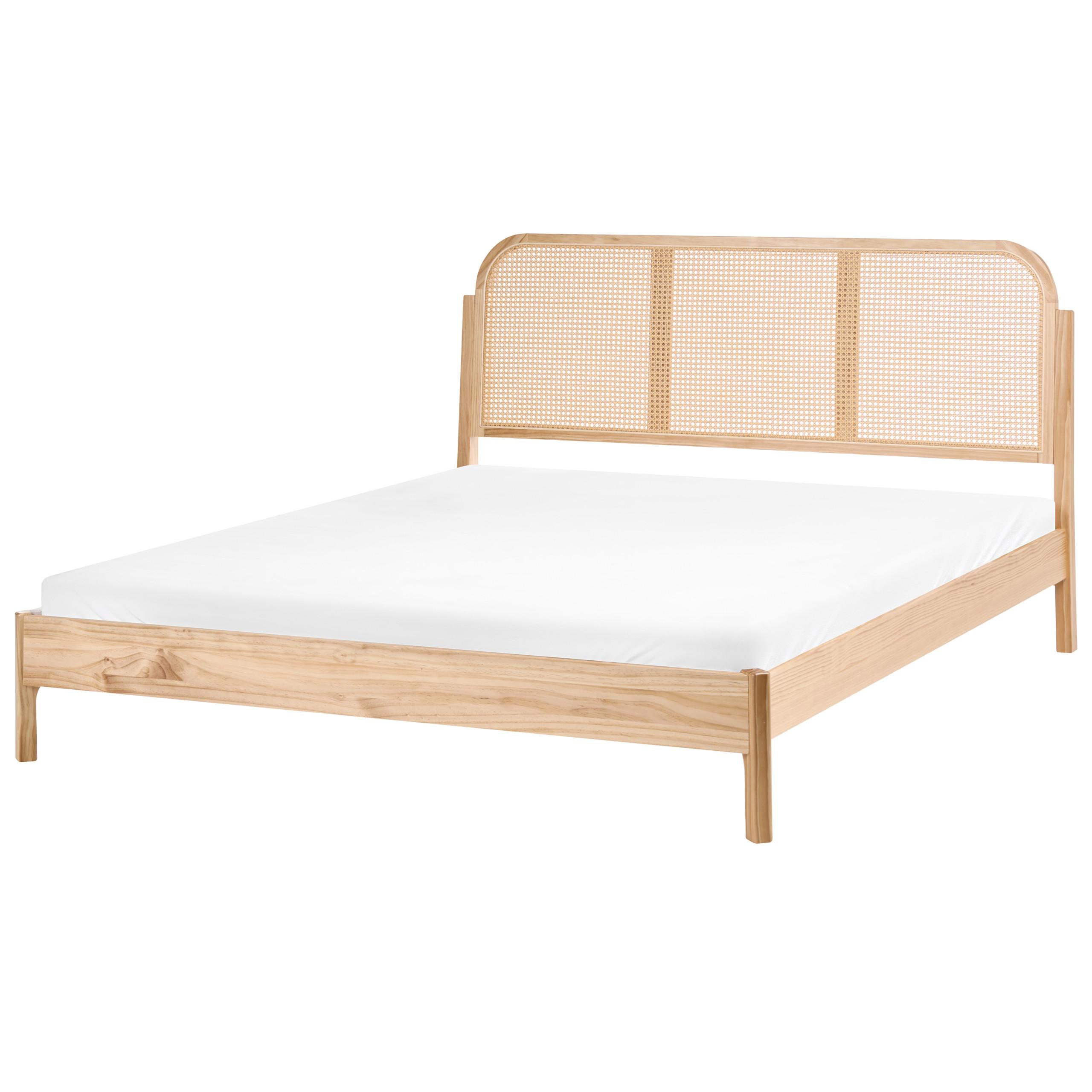 Wohnli Möbelsuche - BETT mit Lattenrost 160/200 Kiefernholz Hellbraun Archail