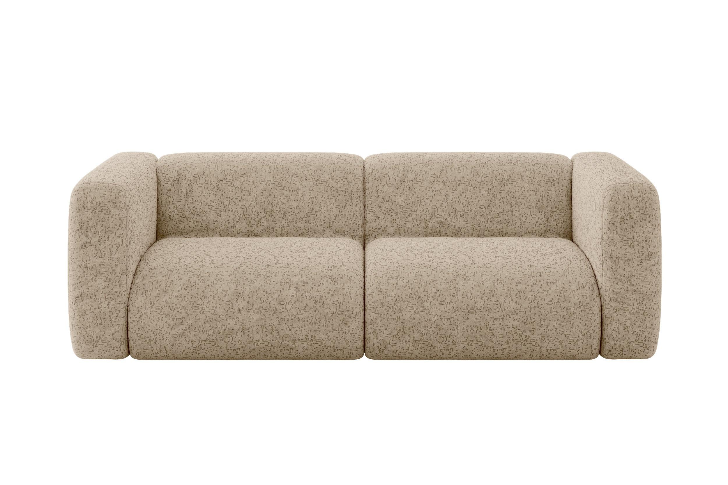 wohnli-moebel-suche-800002004723 Wohnli Möbelsuche - MODULARES Sofa 2-SITZER MIRA-S1 228x89x70 Braun cm Velours