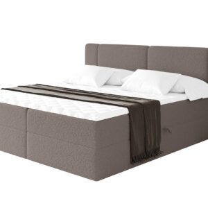 wohnli-moebel-suche-800002004795 Wohnli Möbelsuche - BOXBETT mit Matratze H3 - EVON - 180x200 cm Braun