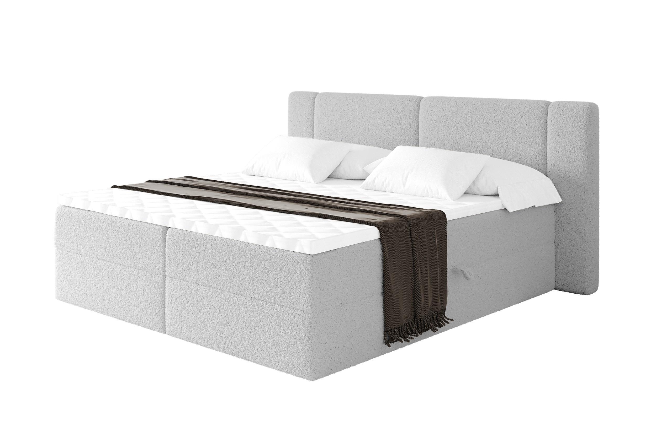 wohnli-moebel-suche-800002004886 Wohnli Möbelsuche - BOXBETT mit Matratze H3 - EVON - 120x200 cm Hellgrau