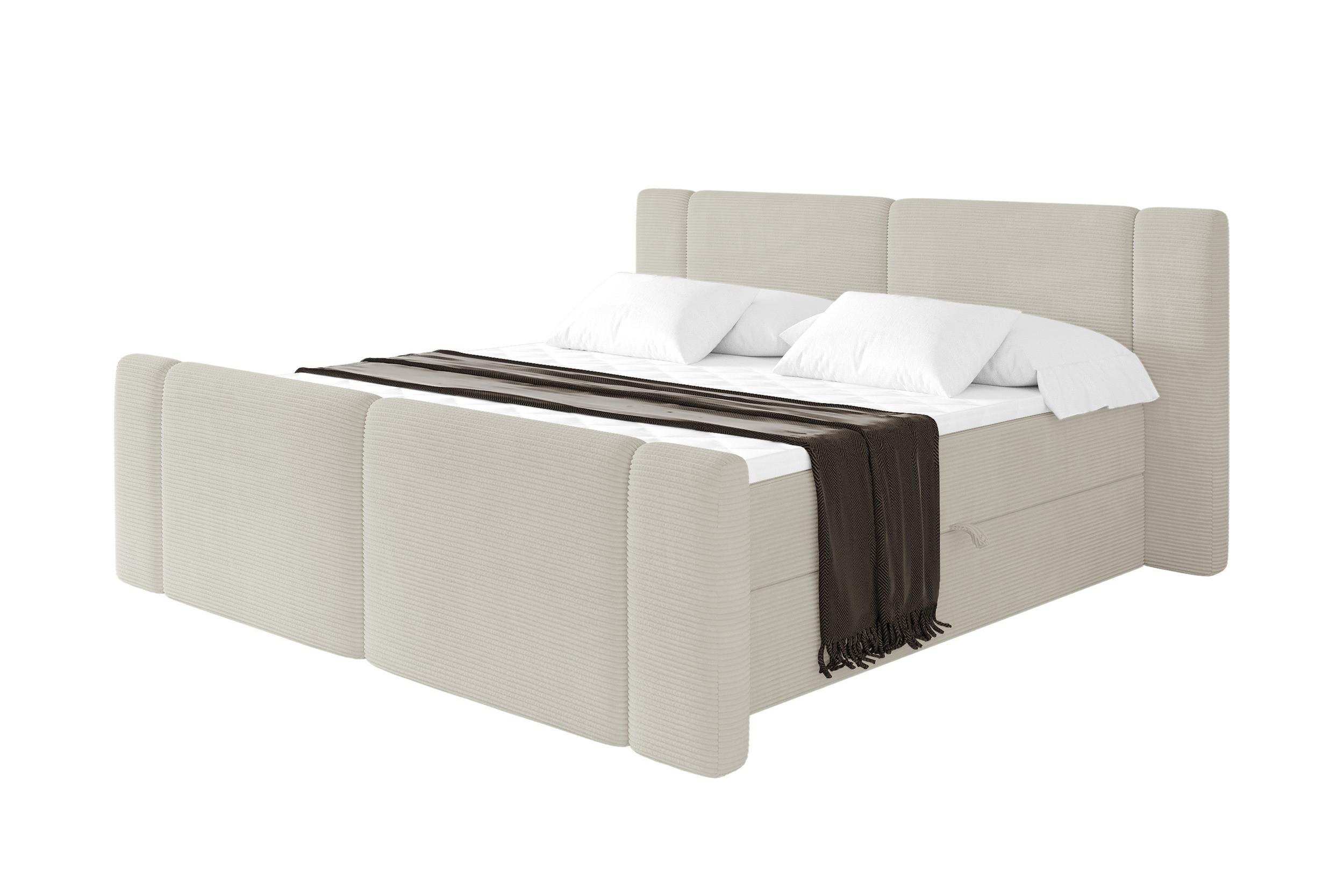 wohnli-moebel-suche-800002004890 Wohnli Möbelsuche - BOXBETT mit Matratze H4 - EVON Zanozek - 140x200 cm Creme