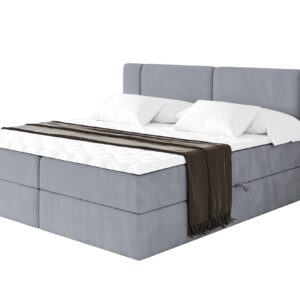 wohnli-moebel-suche-800002004963 Wohnli Möbelsuche - BOXBETT mit Matratze H3 - EVON - 160x200 cm Grau
