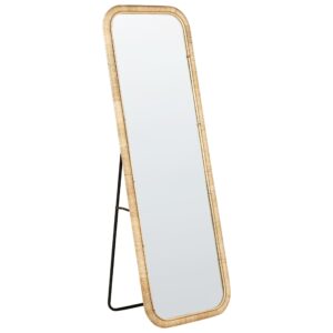 wohnli-moebel-suche-800002005443 Wohnli Möbelsuche - STANDSPIEGEL 150 cm Rattan Naturfarben Malange