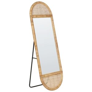 wohnli-moebel-suche-800002005444 Wohnli Möbelsuche - STANDSPIEGEL 150 cm Rattan Naturfarben Barges