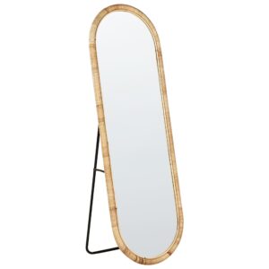 wohnli-moebel-suche-800002005446 Wohnli Möbelsuche - STANDSPIEGEL 150 cm Rattan Naturfarben Montot
